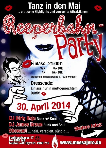 Reeperbahn Party / Tanz in den Mai